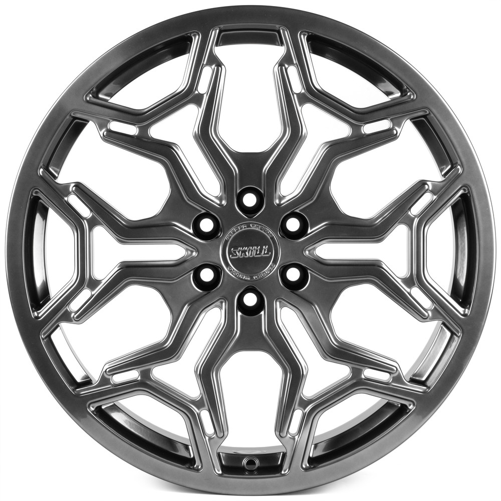 Легковой диск Skill Wheels SV127 8x20 6x114,3 ET46 67,1 серебро тёмное