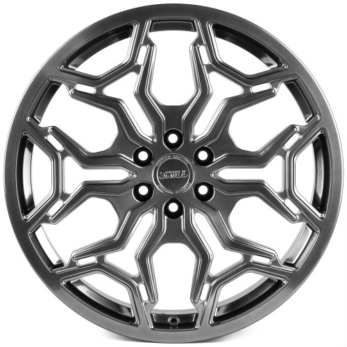 Легковой диск Skill Wheels SV127 8x20 6x114,3 ET46 67,1 серебро тёмное