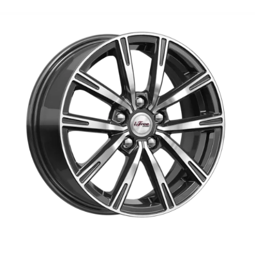 Легковой диск iFree Драйвер 6x15 5x100 ET38 57,1 Блэк Джек