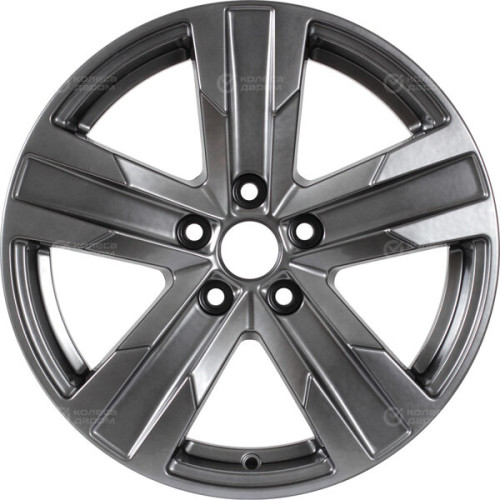 Колесный диск КиК Висмут 7xR16 5x112 ET35 DIA66.6 темно-серебристый