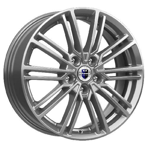 Легковой диск КиК Эрфурт 7x17 4x100 ET45 67,1 Дарк платинум