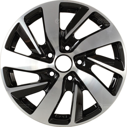 Колесный диск iFree Original КС741 (ZV 16_Fluence) 6.5xR16 5x114.3 ET47 DIA66.1 черный глянцевый с полированными элементами лицевой поверхности