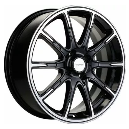 Легковой диск Khomen Wheels KHW1707 6,5x17 4x100 ET41 60,1 Black-FP