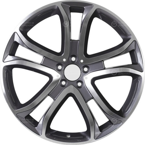 Колесный диск Replay MR208 11xR21 5x112 ET42 DIA66.6 насыщенный темно-серый полностью полированный