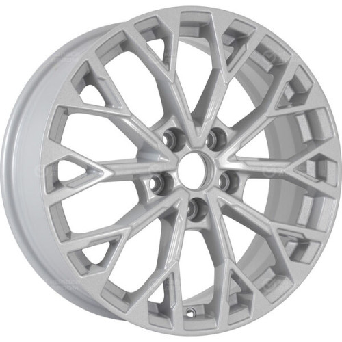 Колесный диск KHOMEN KHW1718 (Tiggo 4/4 Pro/7 Pro/Exeed LX/Omoda C5) 7xR17 5x108 ET33 DIA60.1 серебристый
