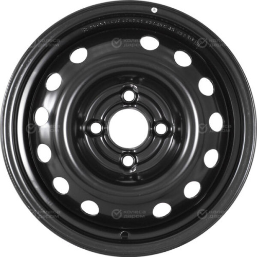 Колесный диск Евразиа ТАПО 53A43C Евразиа ТАПО 5.5xR14 4x100 ET43 DIA60.1 черный