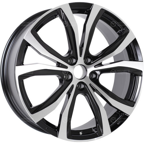 Колесный диск Replay CHG14 8xR18 5x114.3 ET49.5 DIA60.1 черный глянцевый с полированной лицевой частью