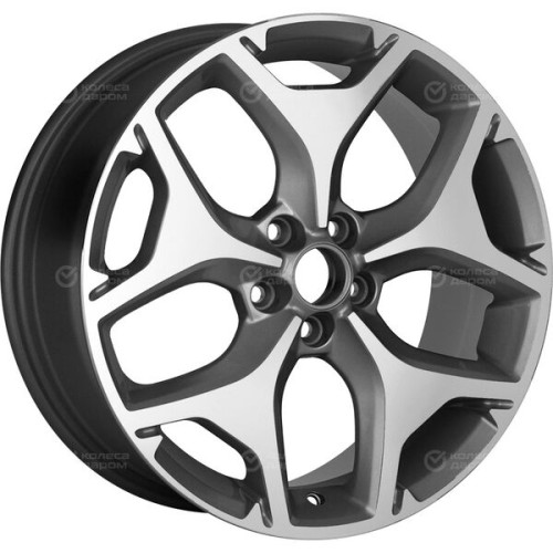 Колесный диск Replay SB22 7xR17 5x100 ET48 DIA56.1 насыщенный темно-серый полностью полированный