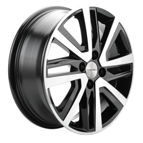 Легковой диск Khomen Wheels KHW1609 6x16 4x100 ET37 60,1 Black-FP