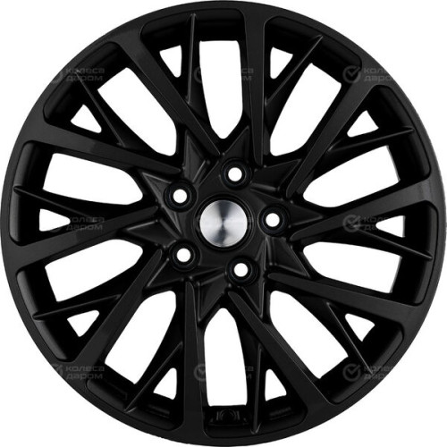 Колесный диск Carwel Оланга 1804 7.5xR18 5x108 ET40 DIA54.1 черный глянцевый