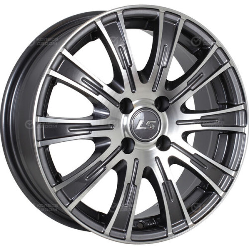Колесный диск LS LS 311 7xR16 5x114.3 ET40 DIA73.1 насыщенный темно-серый полностью полированный