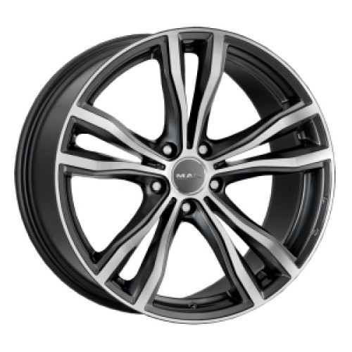 Легковой диск MAK X-Mode 9,5x21 5x112 ET37 66,6 Black Mirror