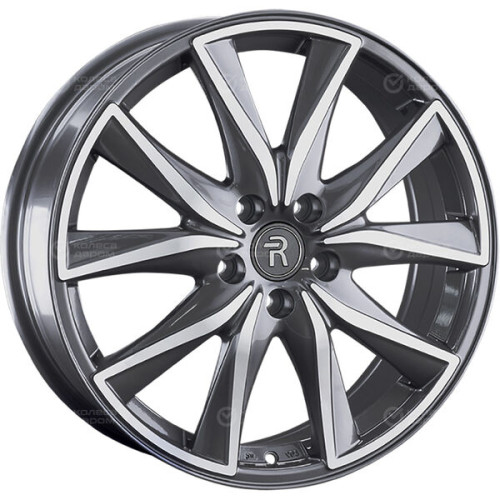 Колесный диск Replay RN202 7xR19 5x114.3 ET40 DIA66.1 насыщенный темно-серый полностью полированный