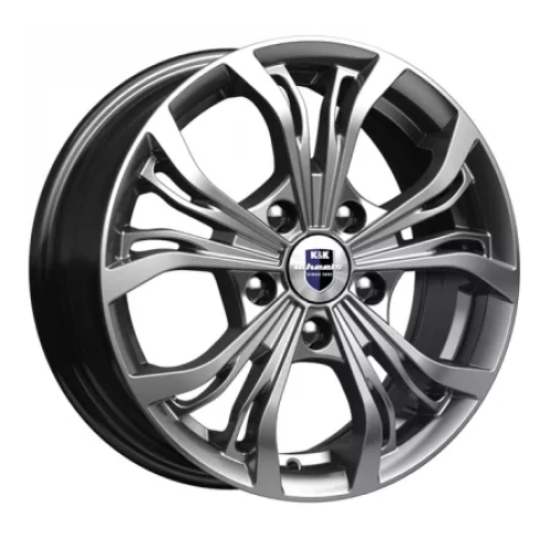 Легковой диск КиК Аламида 6,5x16 5x114,3 ET43 67,1 Дарк платинум
