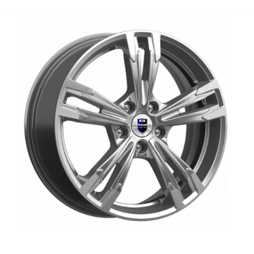 Легковой диск КиК Karrera Light (КС935) 7x18 5x108 ET45 67,1 Дарк Платинум Брайт