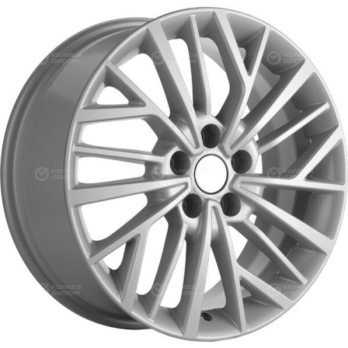 Колесный диск Carwel Токо 1717 7xR17 5x114.3 ET37 DIA66.5 серебристый