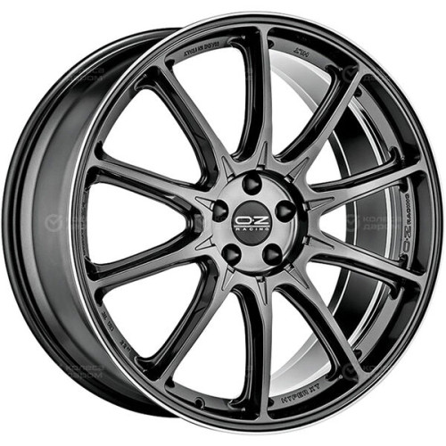 Колесный диск OZ Hyper XT HLT 10.5xR20 5x112 ET26 DIA66.46 серый тёмный с полированной лицевой частью