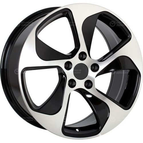 Колесный диск Replay VV186 8xR18 5x130 ET53 DIA71.6 черный полностью полированный