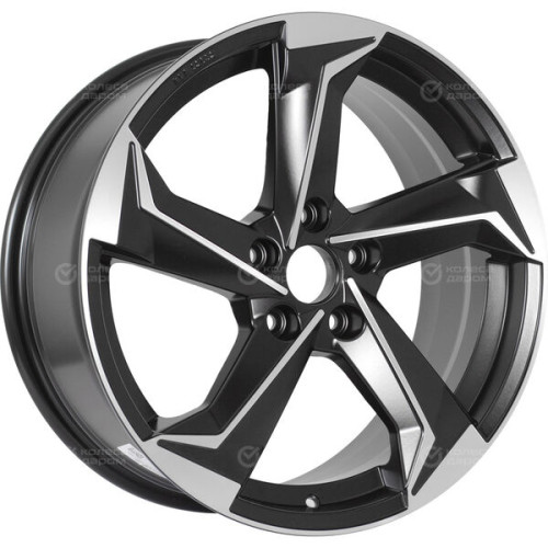 Колесный диск Replay TY384 8xR18 5x114.3 ET50 DIA60.1 черный матовый полностью полированный