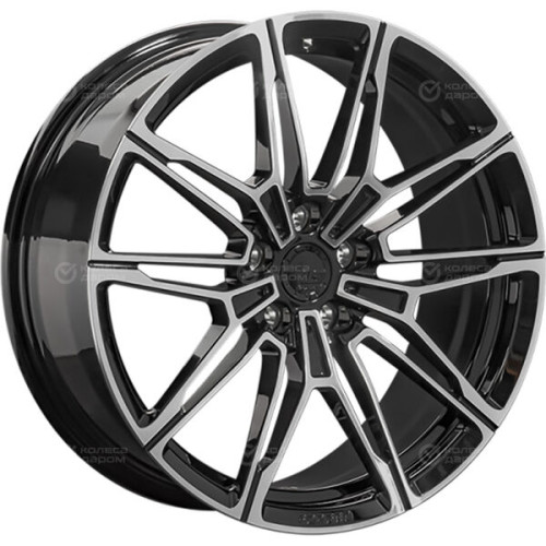 Колесный диск LS Forged FG45 8xR19 5x112 ET27 DIA66.6 черный полностью полированный