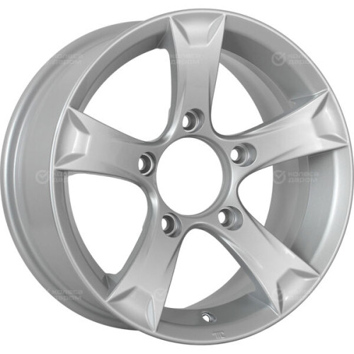 Колесный диск КиК Триал 6.5xR15 5x139.7 ET30 DIA98 серебристый