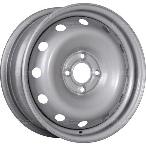 Колесный диск ТЗСК Тольятти Largus Logan 5.5xR14 4x100 ET43 DIA60.1 серебристый