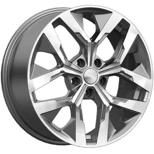 Легковой диск СКАД Ламберт 7,5x18 5x114,3 ET45 66,1 Алмаз графит