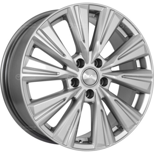 Колесный диск СКАД Линней 7.5xR18 5x108 ET45 DIA67.1 серебристый