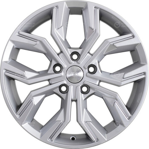 Колесный диск СКАД Амиата 7xR17 4x100 ET45 DIA54.1 серебристый