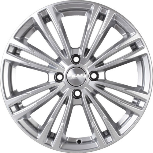 Колесный диск СКАД Ламар 6.5xR16 4x114.3 ET40 DIA67.1 серебристый