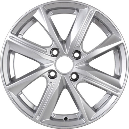Колесный диск КиК Арнар 6xR15 4x100 ET45 DIA67.1 серебристый