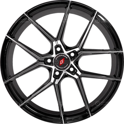 Колесный диск INFORGED IFG39 7.5xR17 5x114.3 ET42 DIA67.1 чёрный глянцевый полностью полированный