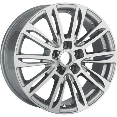 Колесный диск Replay A49 9xR20 5x112 ET45 DIA66.6 серебристый, с полированной лицевой поверхностью