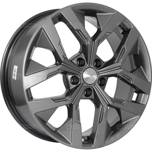 Колесный диск СКАД Ламберт 7.5xR18 5x114.3 ET33 DIA67.1 темно-серый цвет с перламутровыми оттенками
