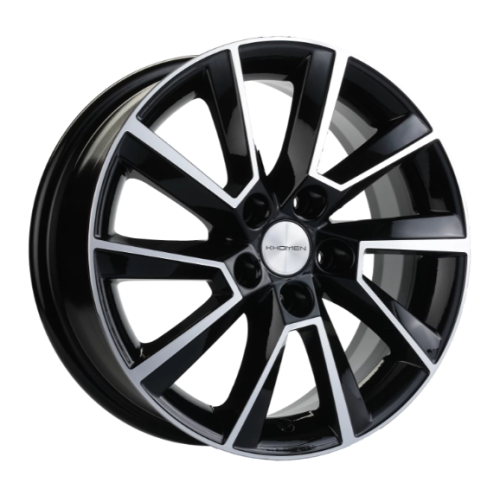 Легковой диск Khomen Wheels KHW1604 6x16 5x100 ET40 54,1 Black-FP