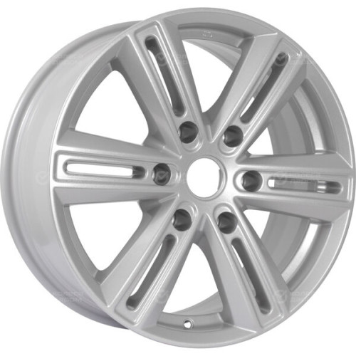 Колесный диск X-trike X124 7.5xR17 6x139.7 ET25 DIA106.1 глянцевый серебристый