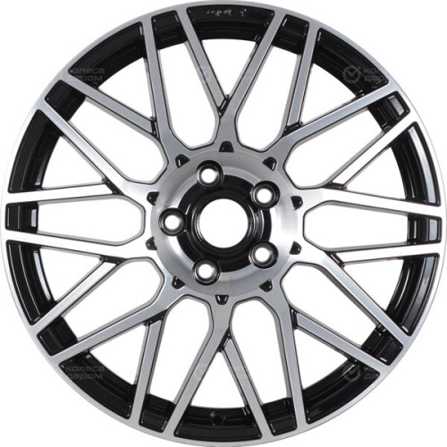 Колесный диск X-trike X133 7.5xR18 5x114.3 ET40 DIA66.1 черный глянцевый с полированной лицевой поверхностью