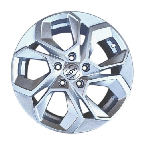 Легковой диск KDW KD1620 6,5x16 5x114,3 ET45 67,1 Silver Painted (уценка: имеется дефект)