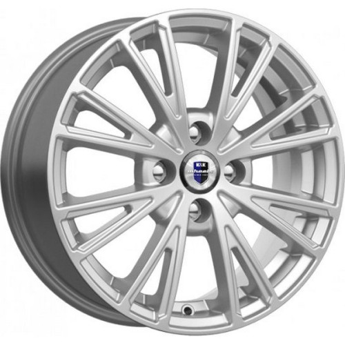 Легковой диск КиК Меандр 6x16 4x100 ET41 60,1 Сильвер (уценка: имеется дефект)