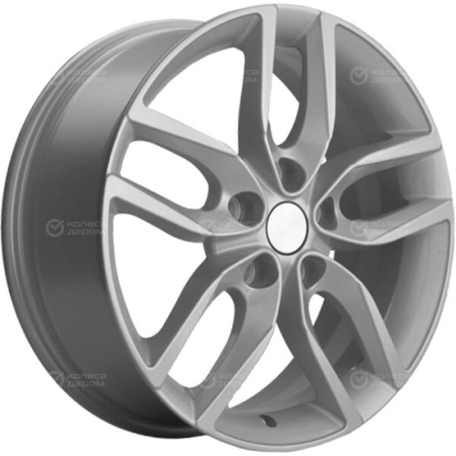 Колесный диск Carwel Кутыр 1708 6.5xR17 5x114.3 ET37 DIA66.5 серебристый