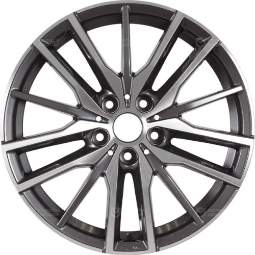 Колесный диск Replay GL52 7xR18 5x114.3 ET53 DIA54.1 насыщенный темно-серый полностью полированный