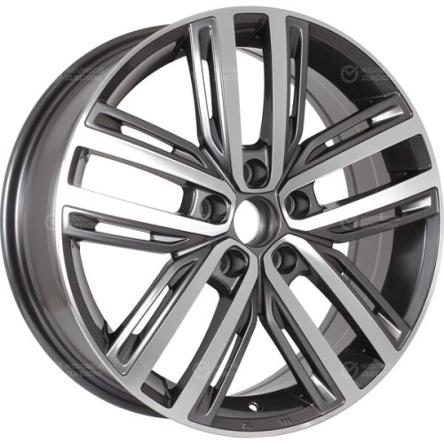 Колесный диск Replay NS225 7xR18 5x114.3 ET45 DIA66.1 насыщенный темно-серый полностью полированный