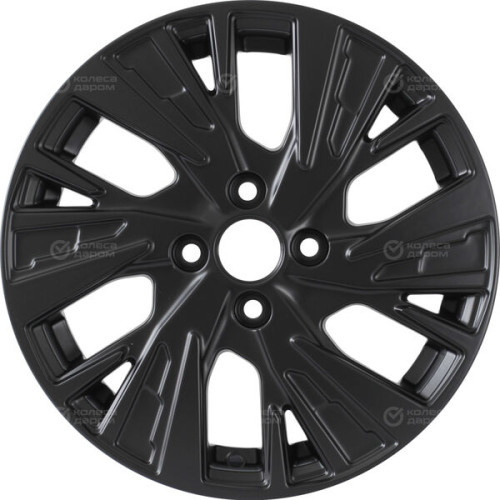 Колесный диск KDW KD1580 6xR15 4x98 ET35 DIA58.5 черный матовый