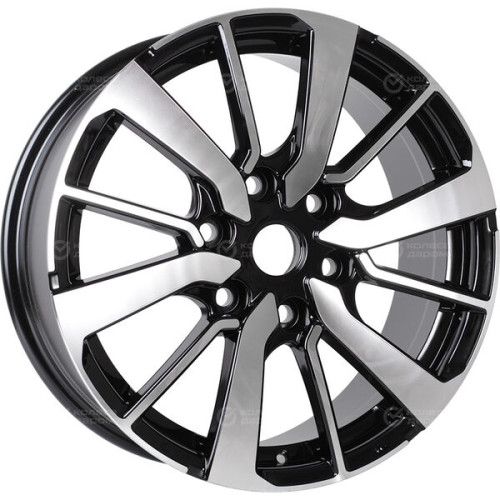 Колесный диск Replay MI138 7.5xR18 6x139.7 ET38 DIA67.1 черный полностью полированный