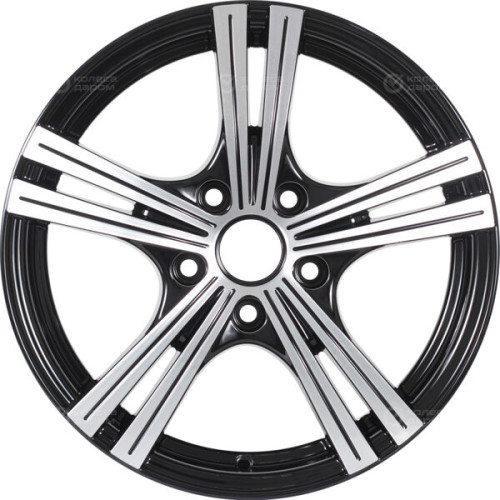 Колесный диск X-trike X112 6.5xR16 5x114.3 ET40 DIA66.1 черный глянцевый с полированной лицевой поверхностью