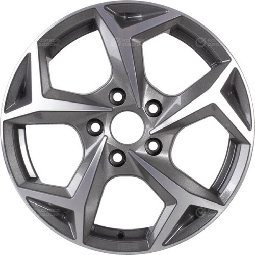 Колесный диск RST R066 6.5xR16 5x114.3 ET40 DIA66.1 серый с алмазной проточкой