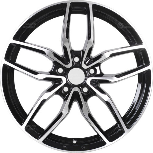 Колесный диск Replay B209 8xR18 5x112 ET30 DIA66.6 черный полностью полированный