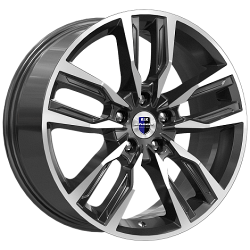 Легковой диск КиК Борэй 8x18 5x114,3 ET30 67,1 Алмаз черный