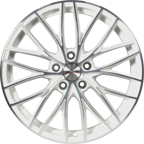 Колесный диск X-trike X130 7.5xR18 5x100 ET45 DIA56.1 белый глянцевый с полированной лицевой поверхностью