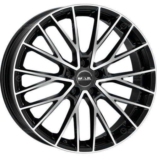 Колесный диск MAK SPECIALE 8.5xR20 5x108 ET45 DIA63.4 черный глянцевый с полированной лицевой частью